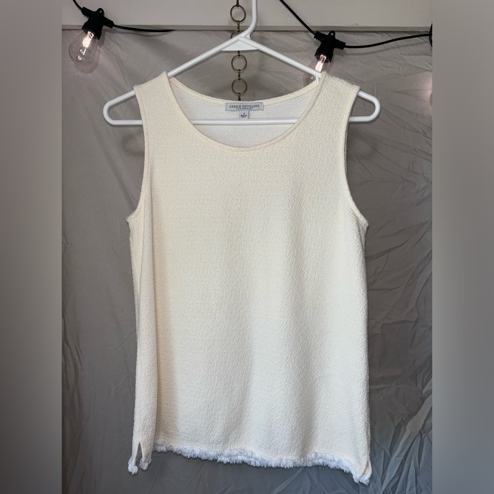 Green Envelope tank top